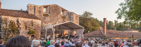 Scène du festival de Fontdouce