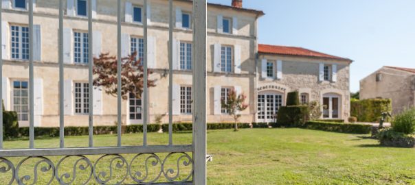 Entrée du parc du domaine du prieuré