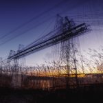 Œuvre photographique de Laurent Dequick le pont transbordeur de Rochefort